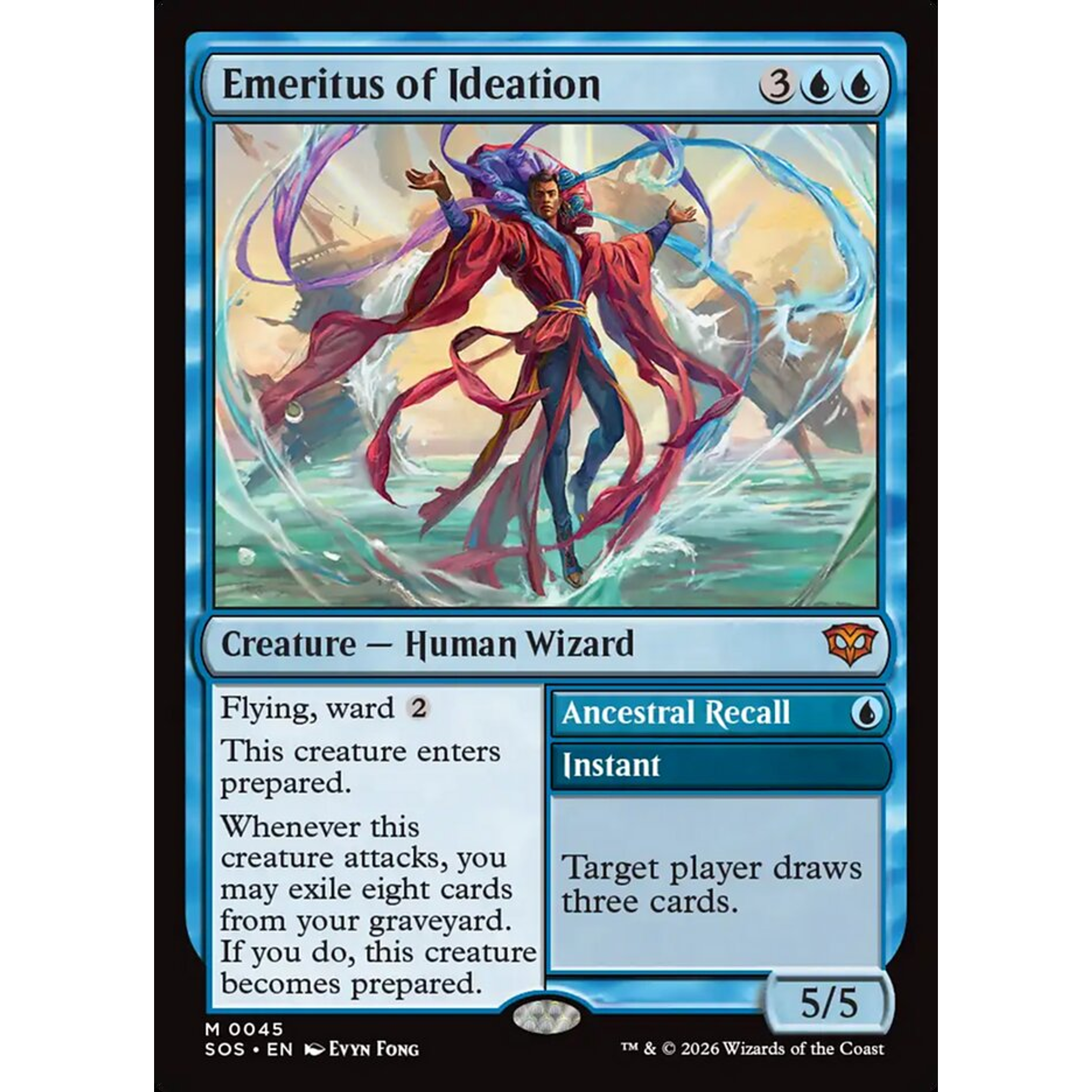 Emeritus of Ideation // Ancestral Recall (SOS 45) — Moore Collectables UK