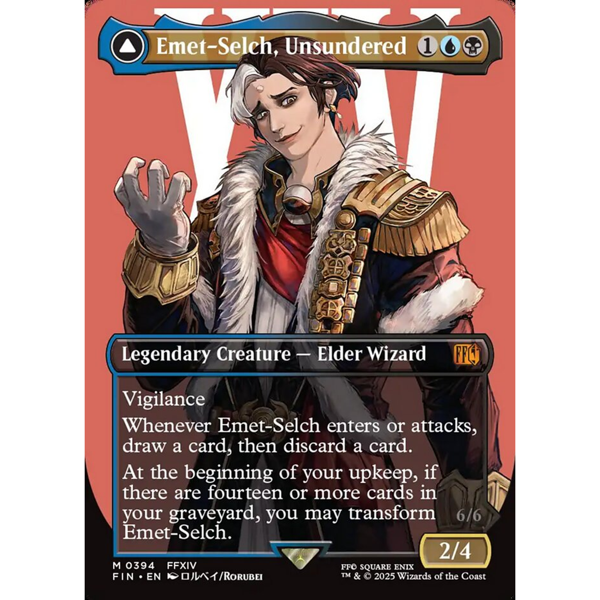 Emet-Selch, Unsundered // Hades, Sorcerer of Eld (FIN 394) — Moore Collectables UK
