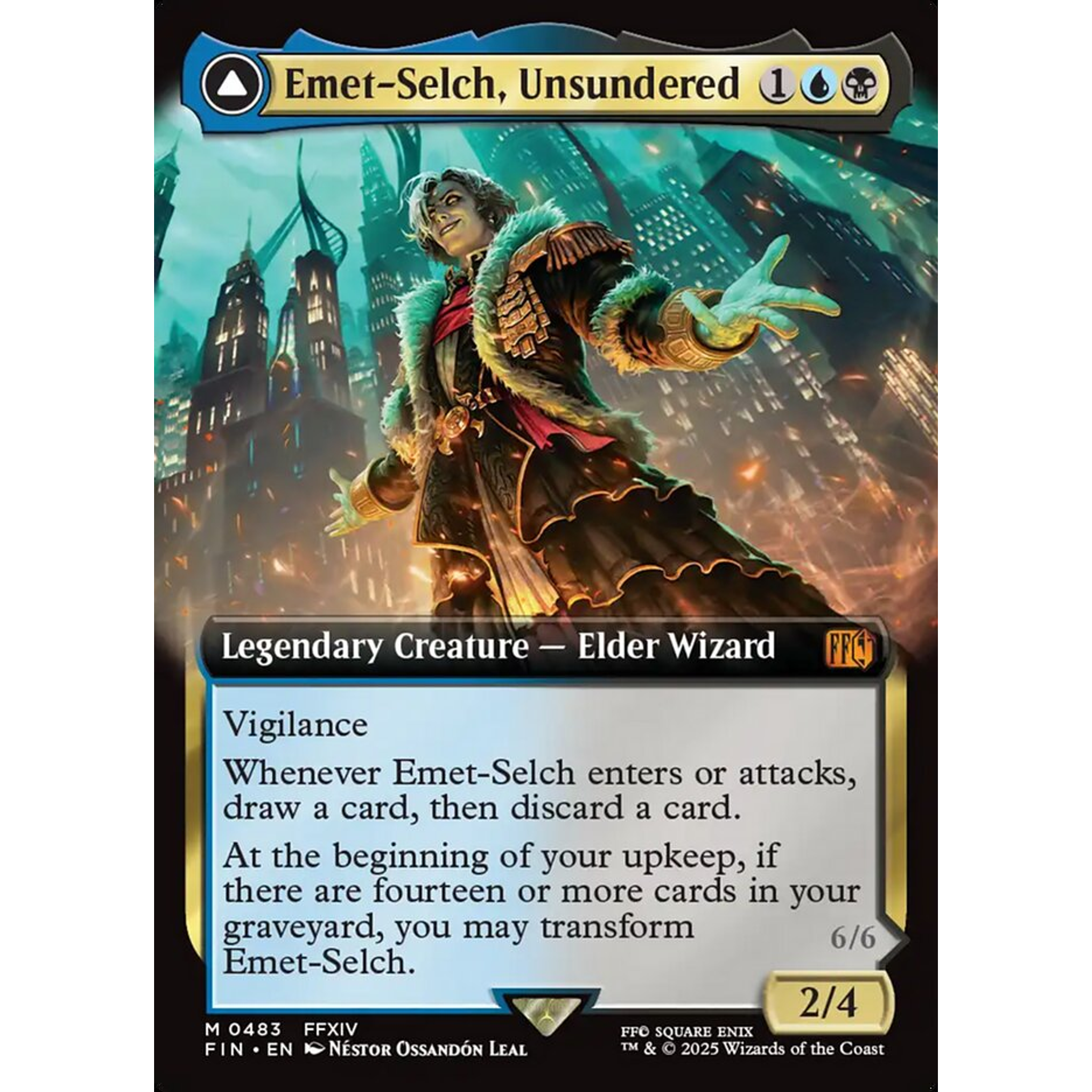 Emet-Selch, Unsundered // Hades, Sorcerer of Eld (FIN 483) — Moore Collectables UK