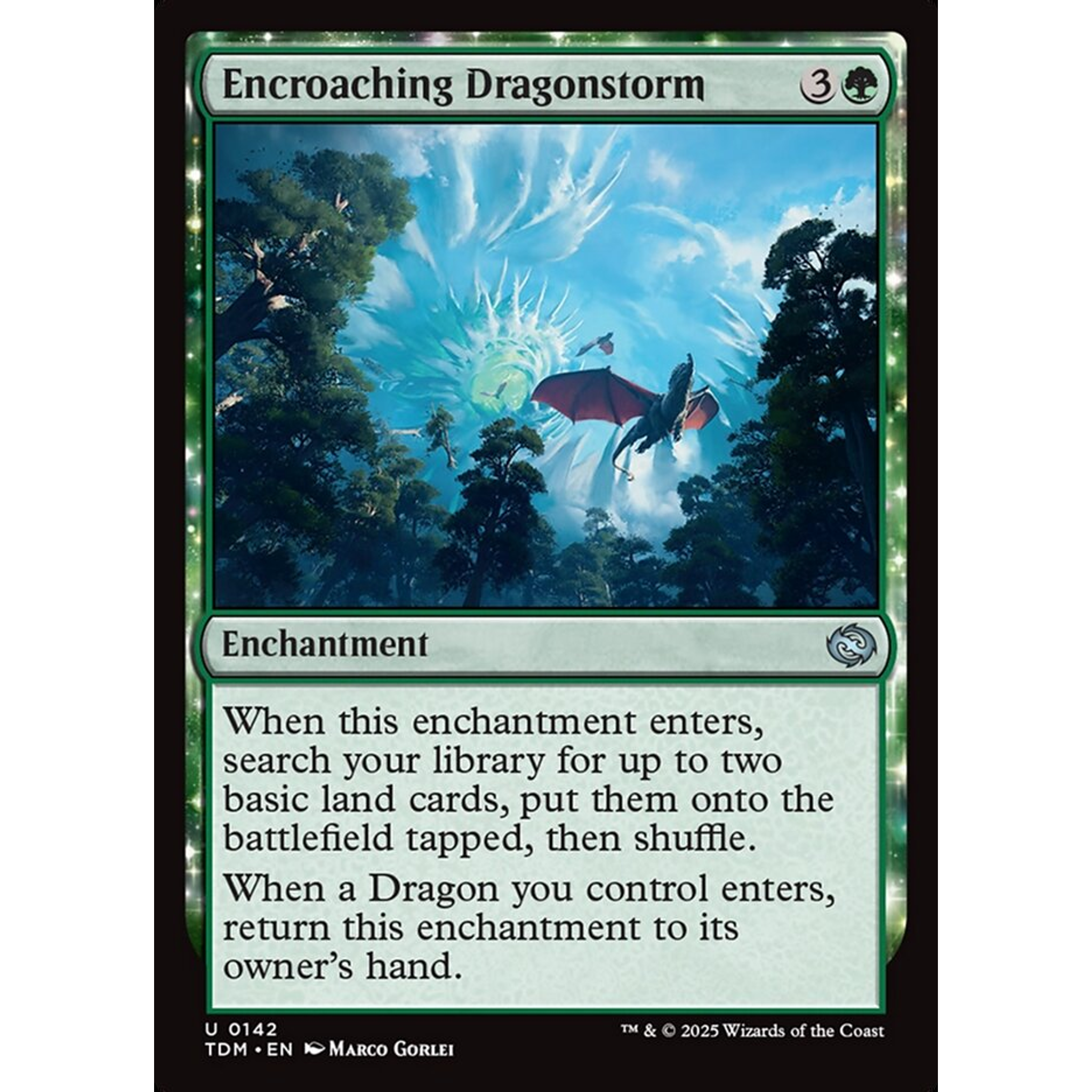 Encroaching Dragonstorm (TDM 142) — Moore Collectables UK