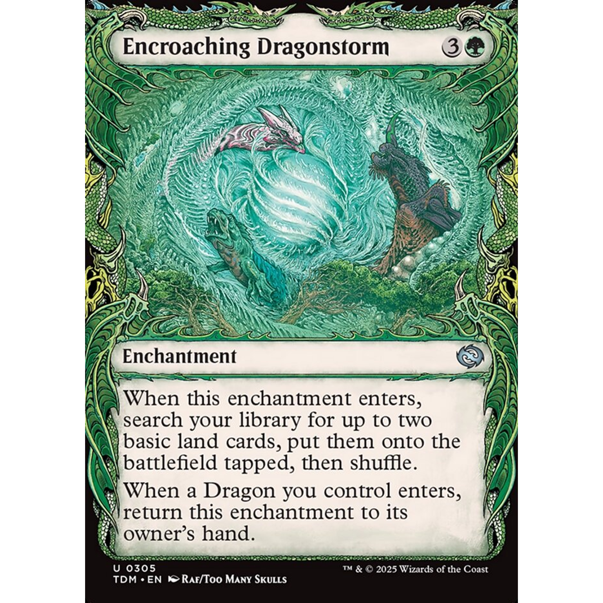 Encroaching Dragonstorm (TDM 305) — Moore Collectables UK