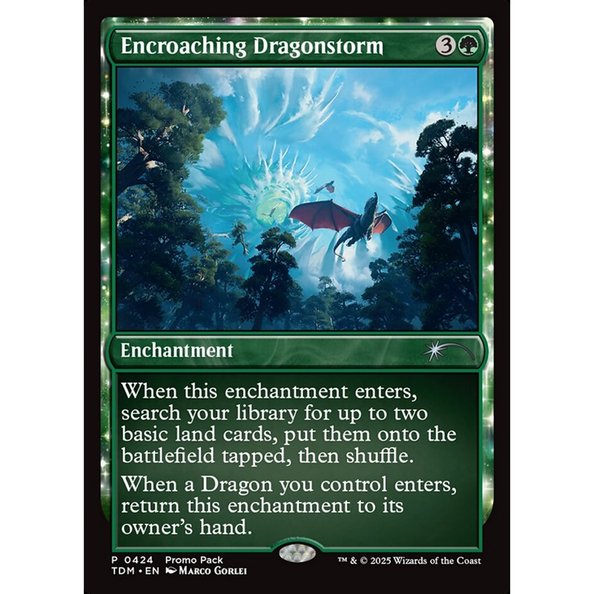 Encroaching Dragonstorm (TDM 424) — Moore Collectables UK