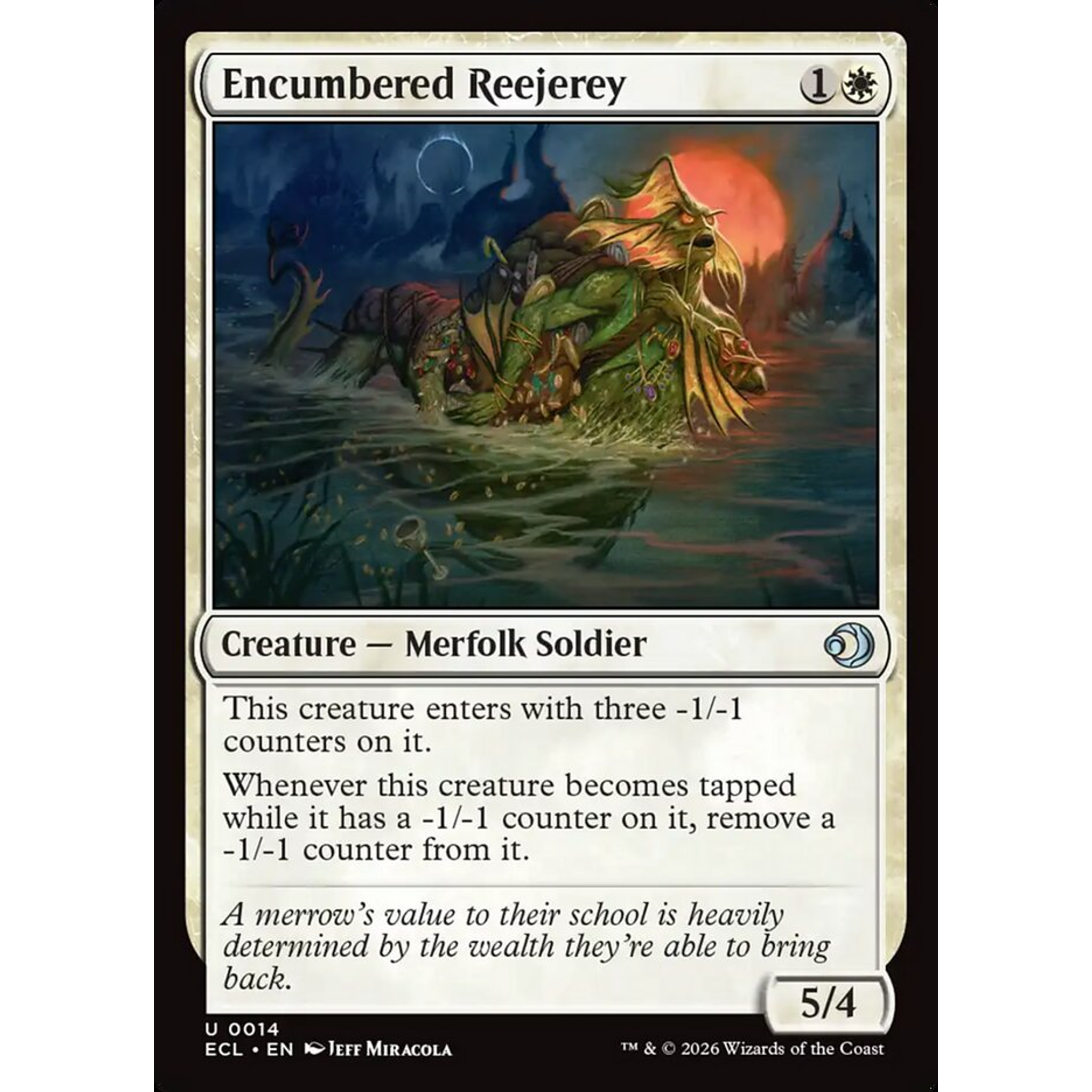 Encumbered Reejerey (ECL 14) — Moore Collectables UK