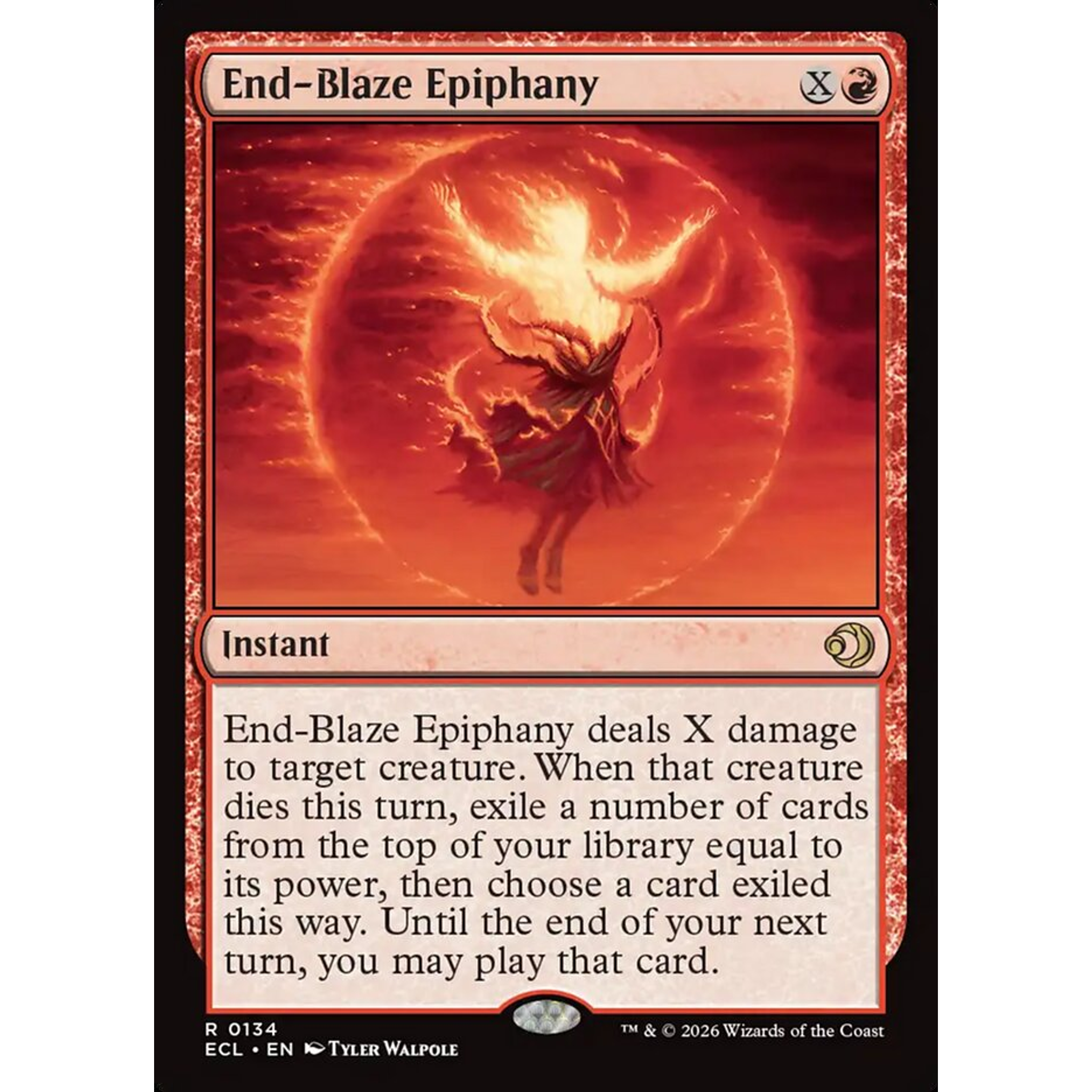 End-Blaze Epiphany (ECL 134) — Moore Collectables UK