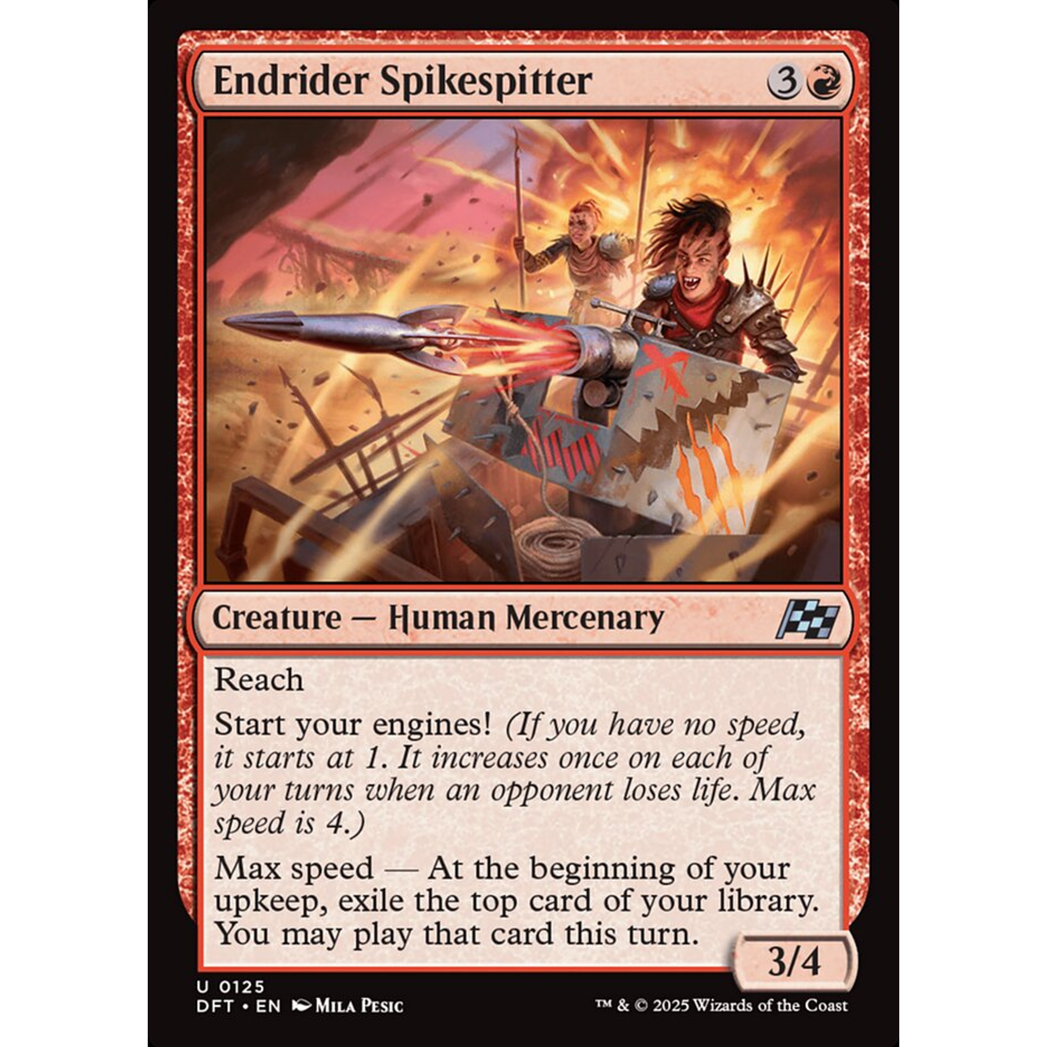Endrider Spikespitter (DFT 125) — Moore Collectables UK