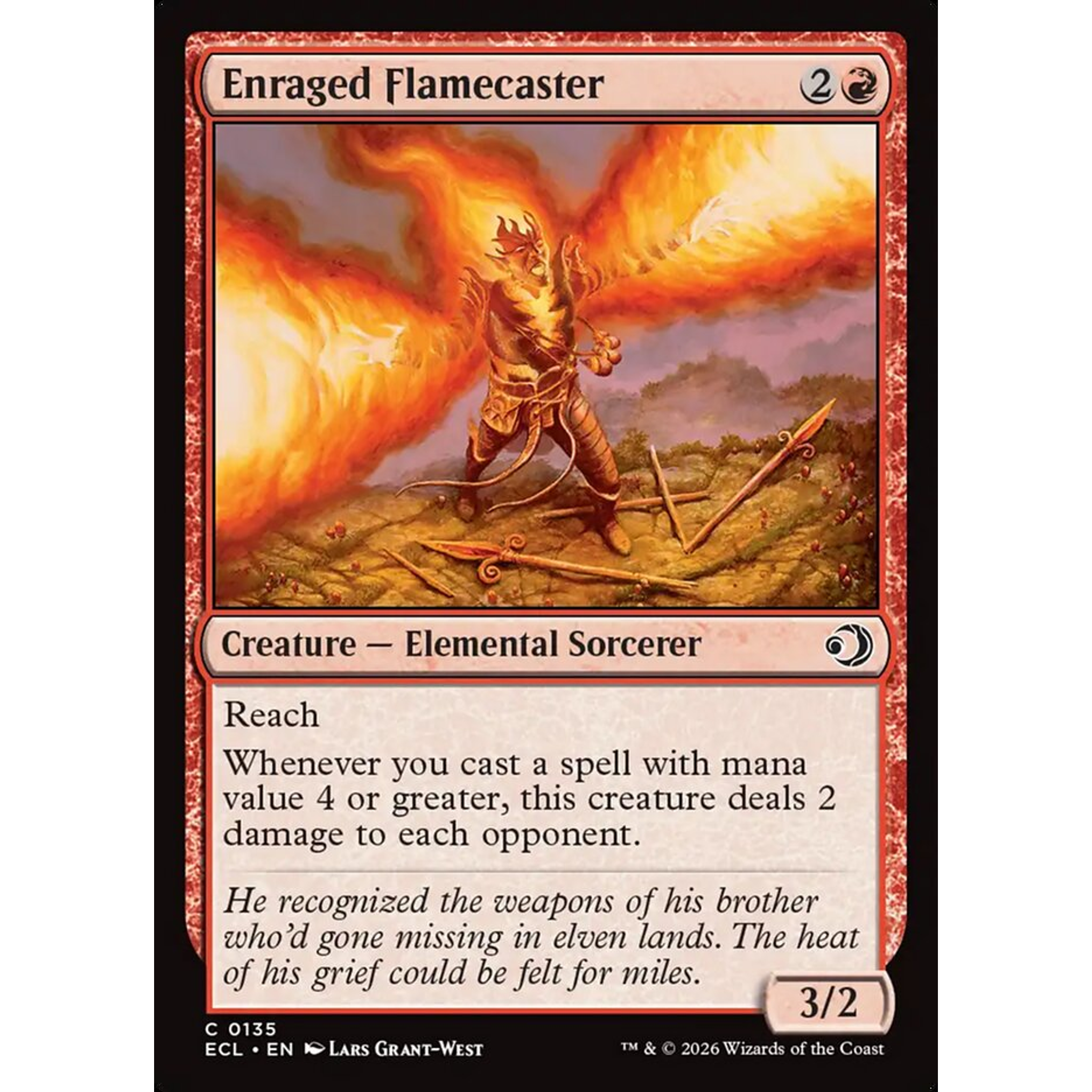 Enraged Flamecaster (ECL 135) — Moore Collectables UK