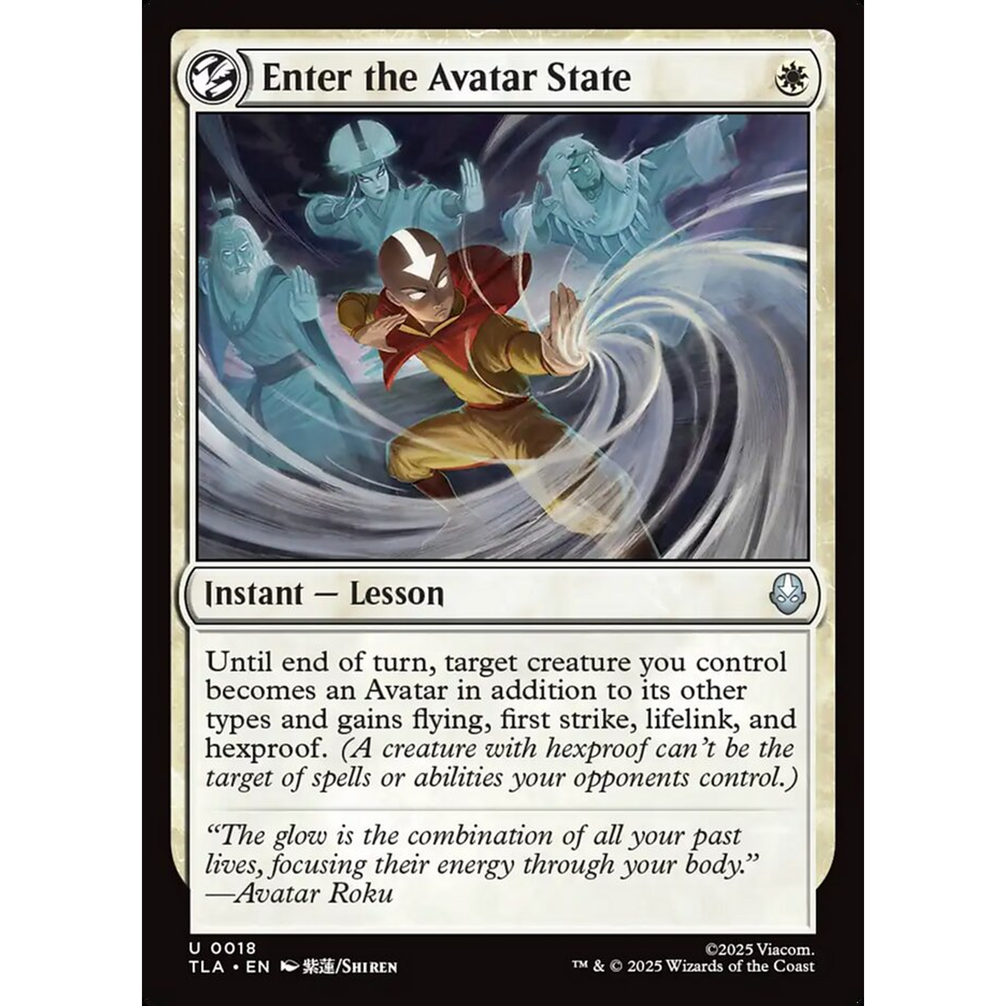 Enter the Avatar State (TLA 18) — Moore Collectables UK