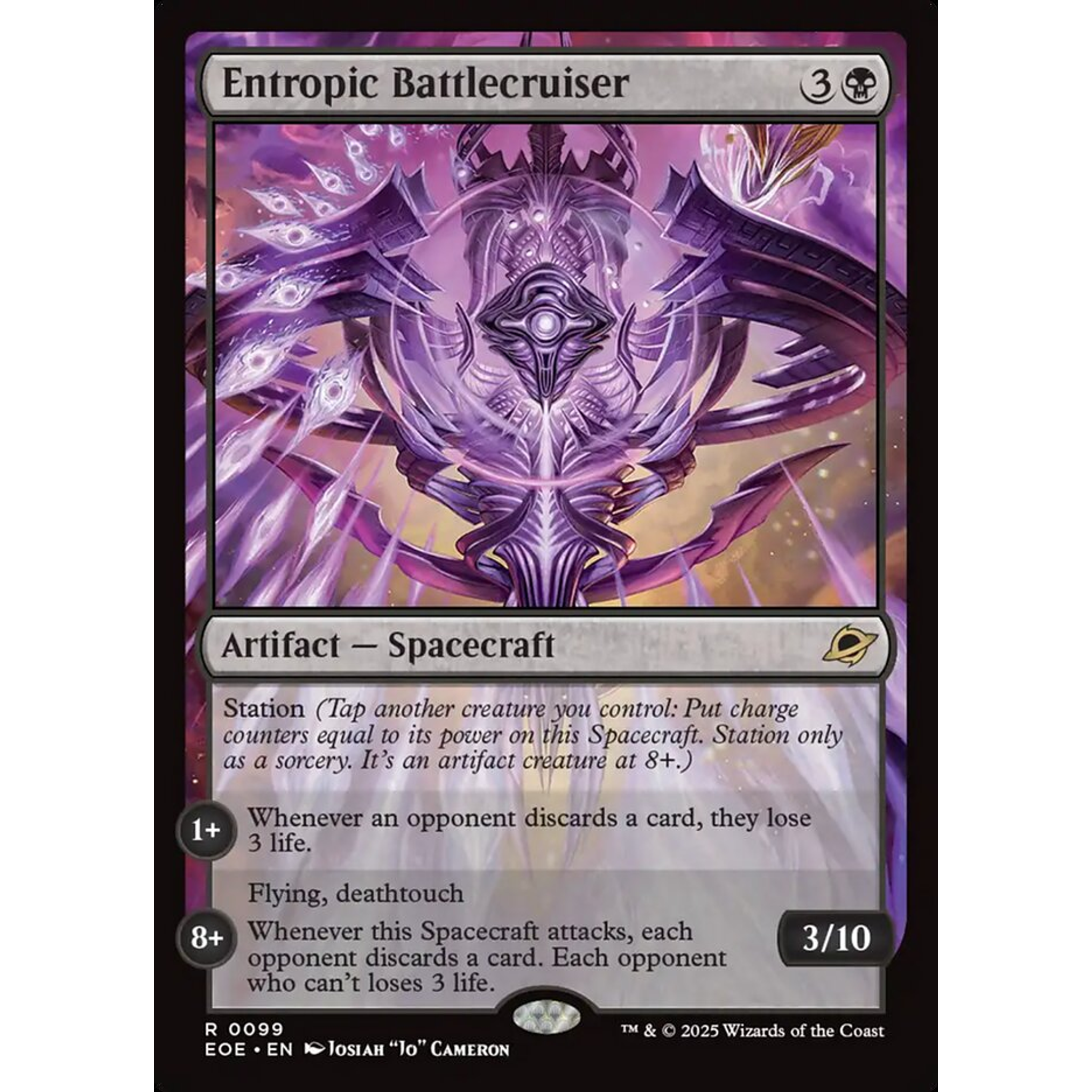 Entropic Battlecruiser (EOE 99) — Moore Collectables UK