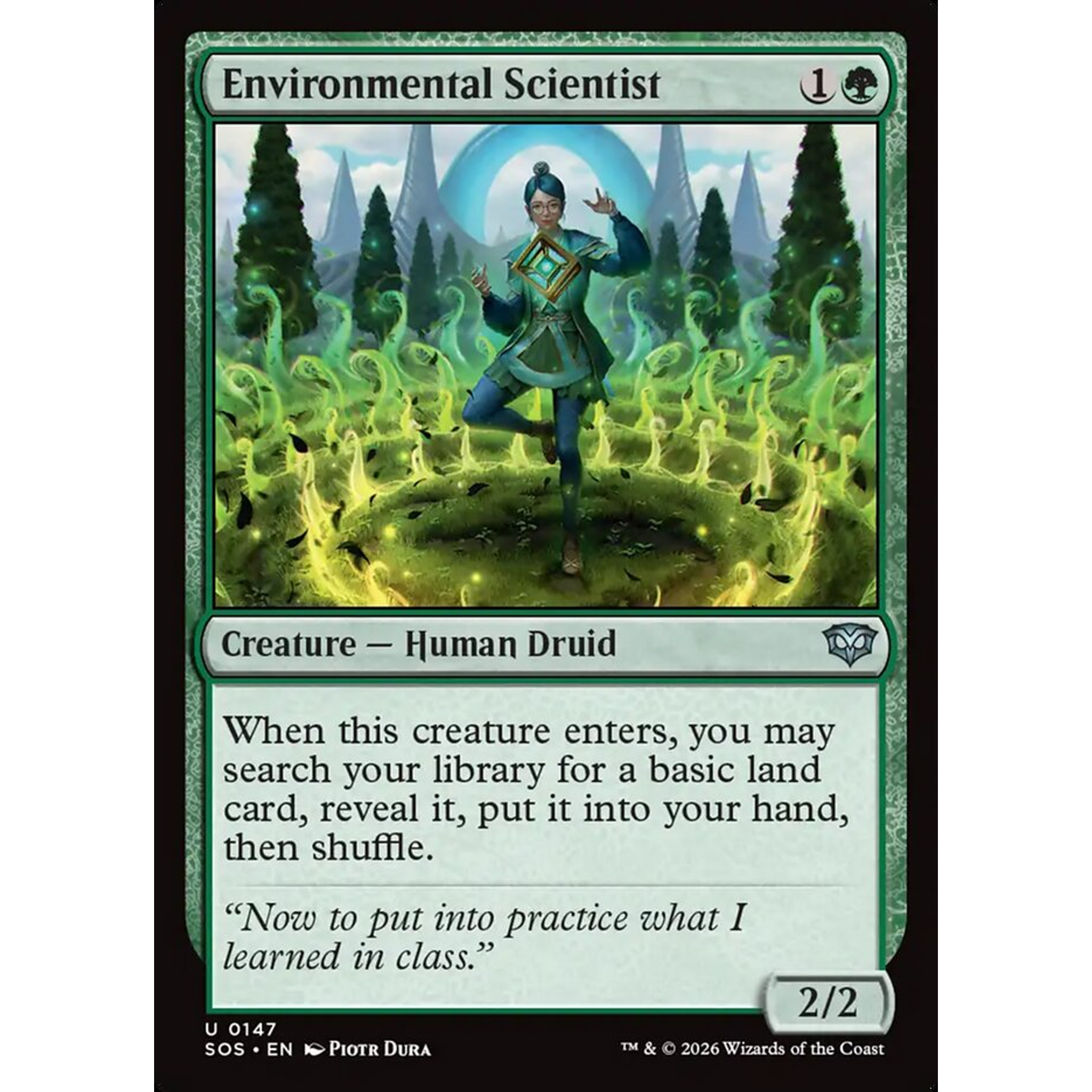 Environmental Scientist (SOS 147) — Moore Collectables UK
