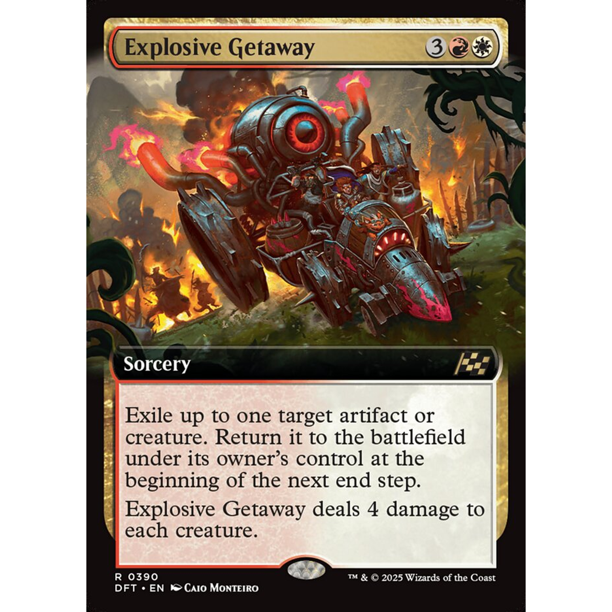 Explosive Getaway (DFT 390) — Moore Collectables UK