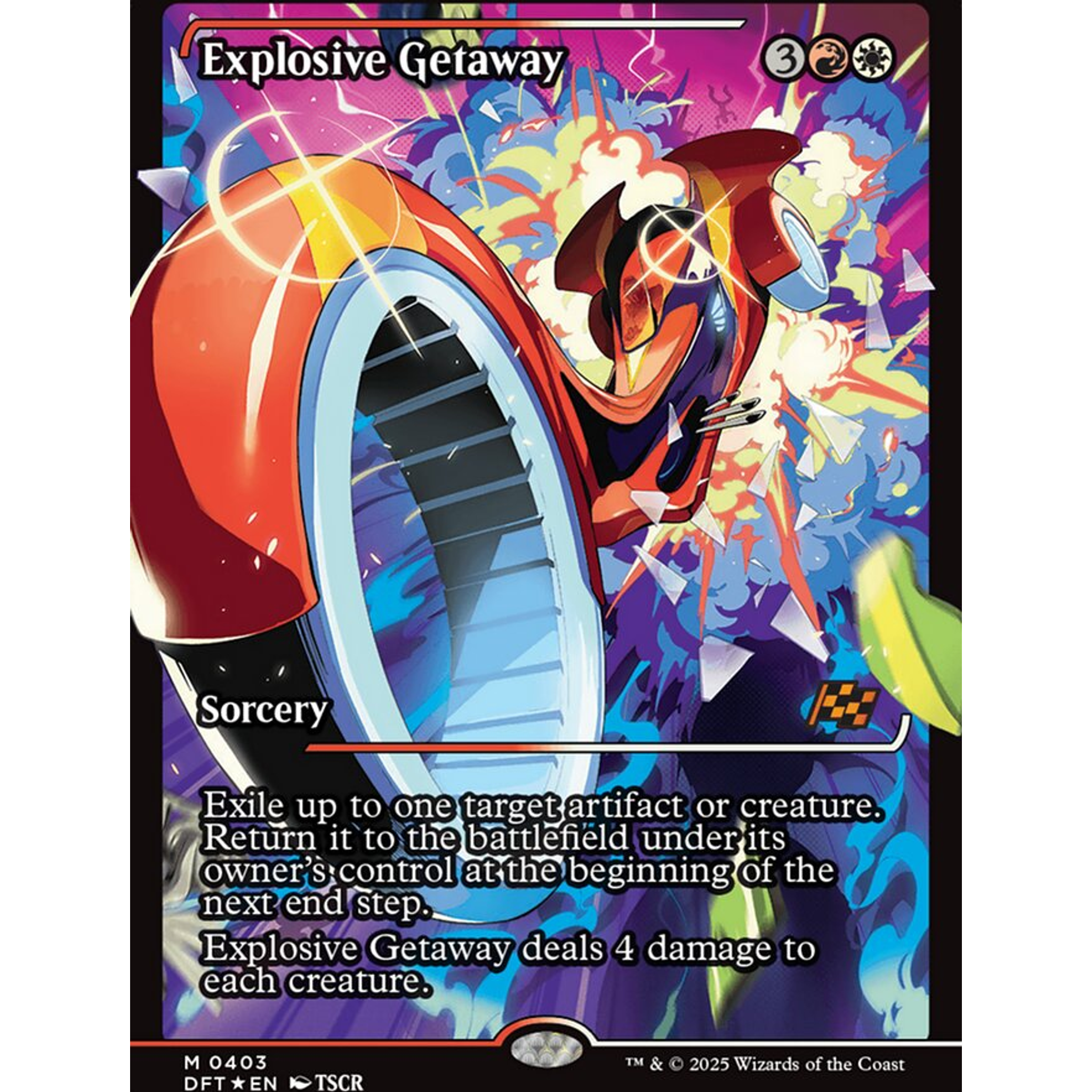 Explosive Getaway (DFT 403) — Moore Collectables UK