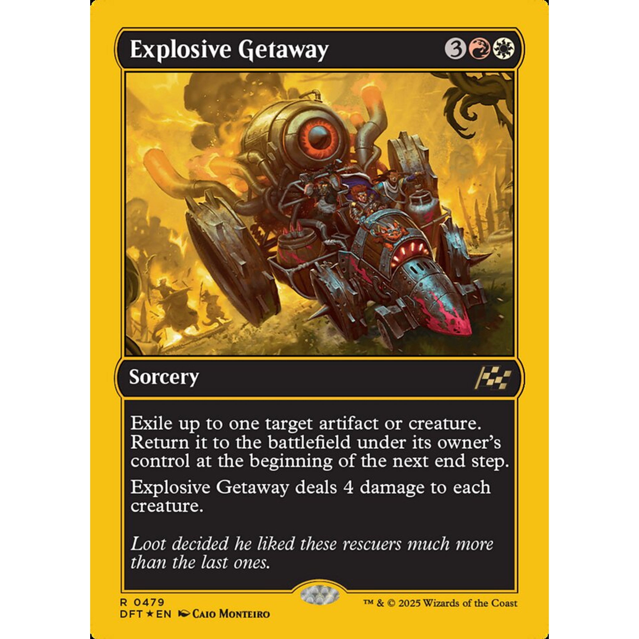 Explosive Getaway (DFT 479) — Moore Collectables UK