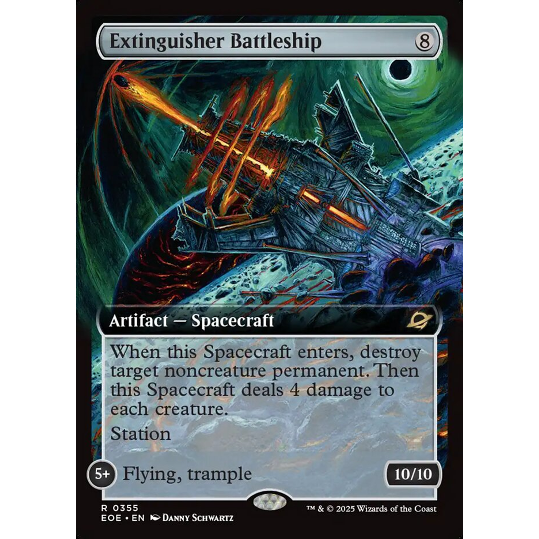 Extinguisher Battleship (EOE 355) — Moore Collectables UK