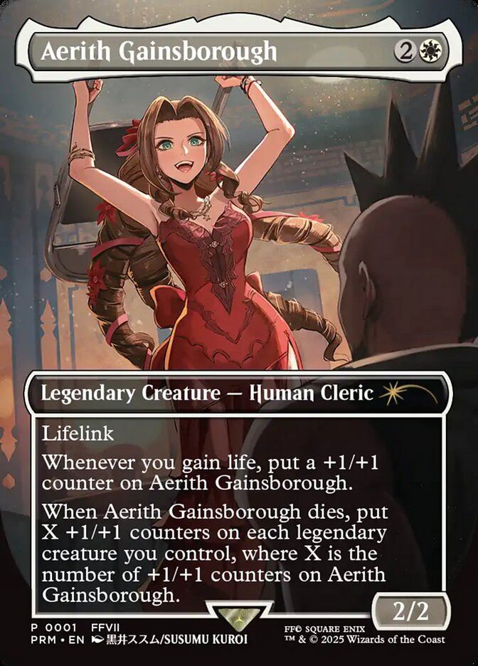 Aerith Gainsborough – Rare Magic: The Gathering card from Pro Tour Promos (#2025-3)