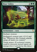 Bear Umbra – Rare Magic: The Gathering card from Commander 2018 (#131)