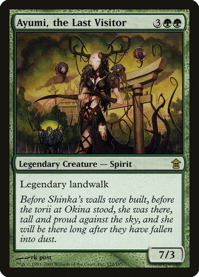 Ayumi, the Last Visitor – Rare Magic: The Gathering card from Saviors of Kamigawa (#122)
