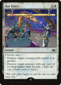 Bar Entry – Common Magic: The Gathering card from Unfinity (#290)