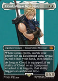 Cloud, Midgar Mercenary – Mythic Magic: The Gathering card from Final Fantasy (#520)