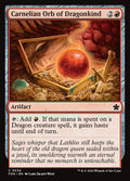 Carnelian Orb of Dragonkind – Common Magic: The Gathering card from Foundations (#534)