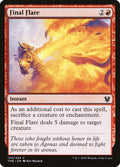 Final Flare – Common Magic: The Gathering card from Theros Beyond Death (#134)