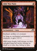 Akki War Paint – Common Magic: The Gathering card from Kamigawa: Neon Dynasty (#132)