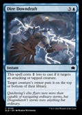 Dire Downdraft – Common Magic: The Gathering card from Bloomburrow (#46)