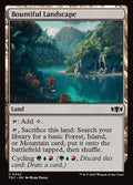 Bountiful Landscape – Common Magic: The Gathering card from Tarkir: Dragonstorm Commander (#342)