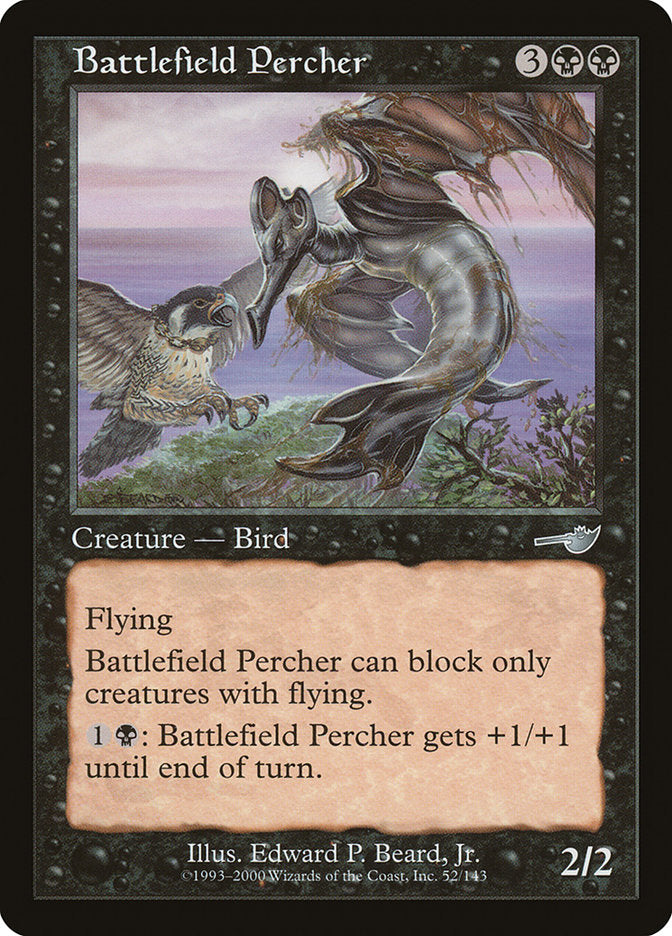 Battlefield Percher – Uncommon Magic: The Gathering card from Nemesis (#52)