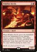 Wildfire Devils – Rare Magic: The Gathering card from Commander 2021 (#183)
