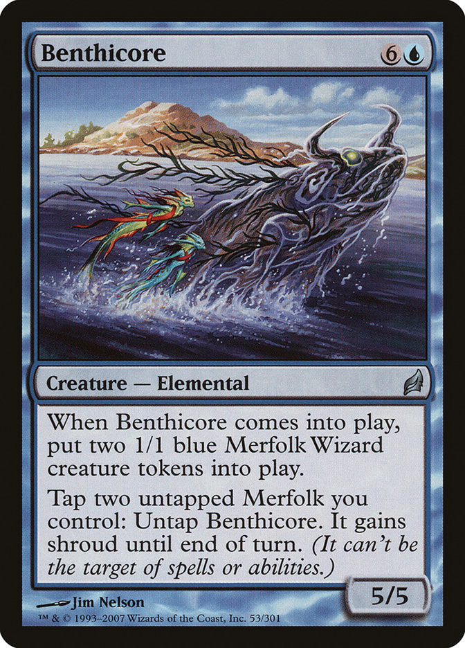 Benthicore – Uncommon Magic: The Gathering card from Lorwyn (#53)