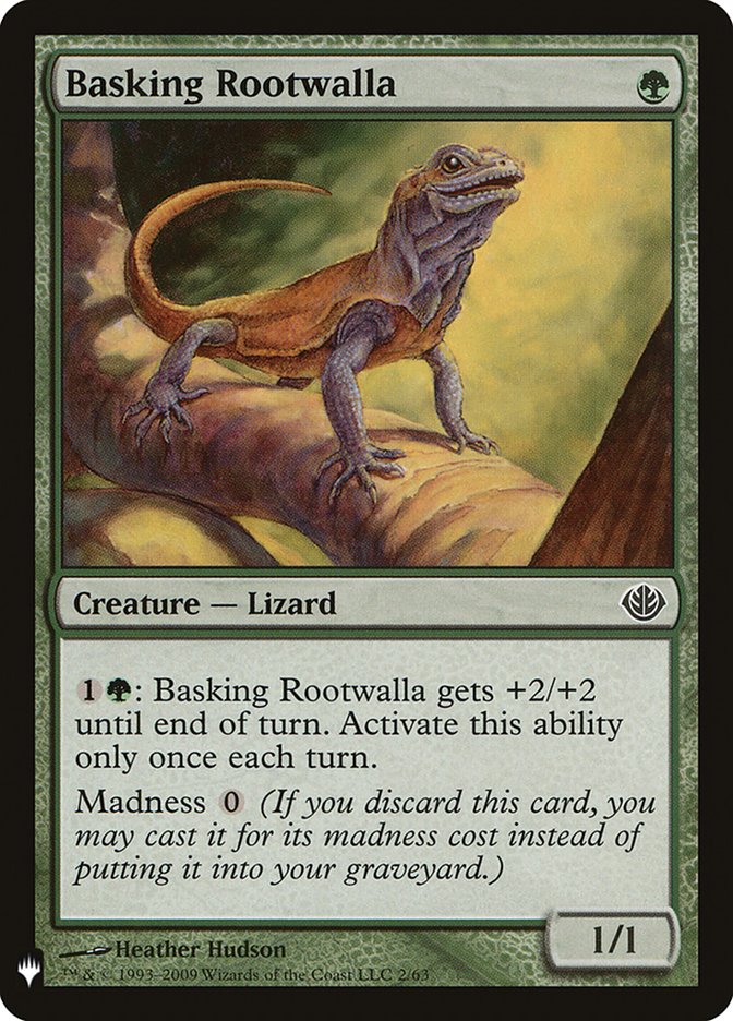 Basking Rootwalla – Common Magic: The Gathering card from The List (#DDD-2)