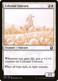 Celestial Unicorn – Common Magic: The Gathering card from Adventures in the Forgotten Realms (#5)