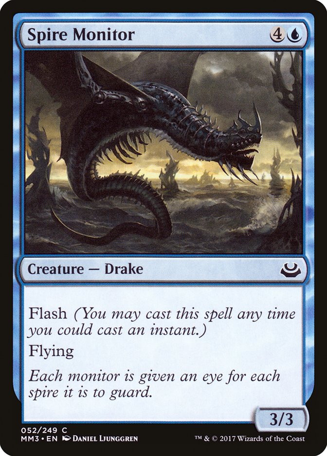 Spire Monitor – Common Magic: The Gathering card from Modern Masters 2017 (#52)