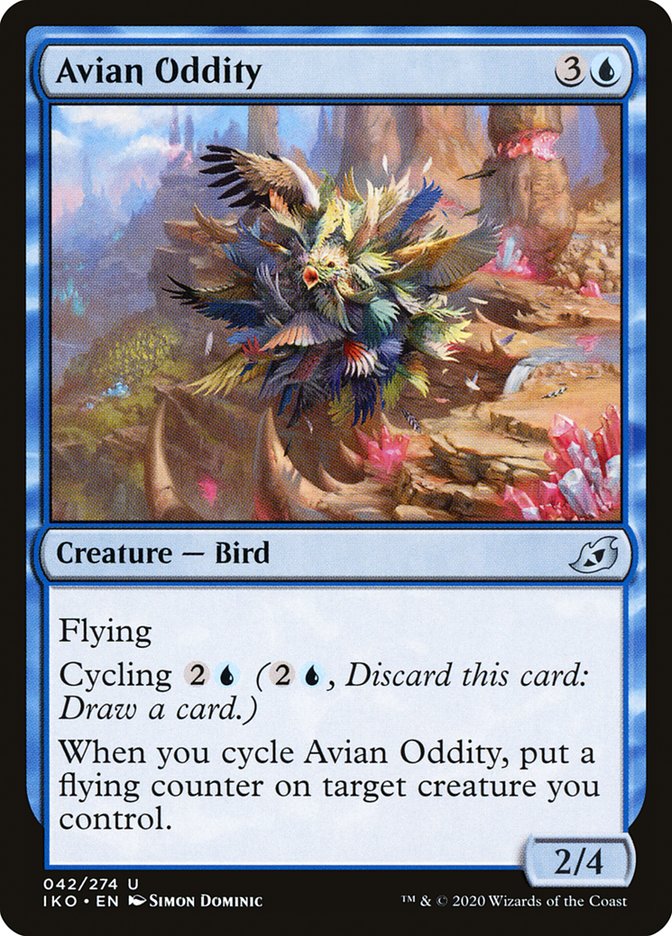 Avian Oddity – Uncommon Magic: The Gathering card from Ikoria: Lair of Behemoths (#42)