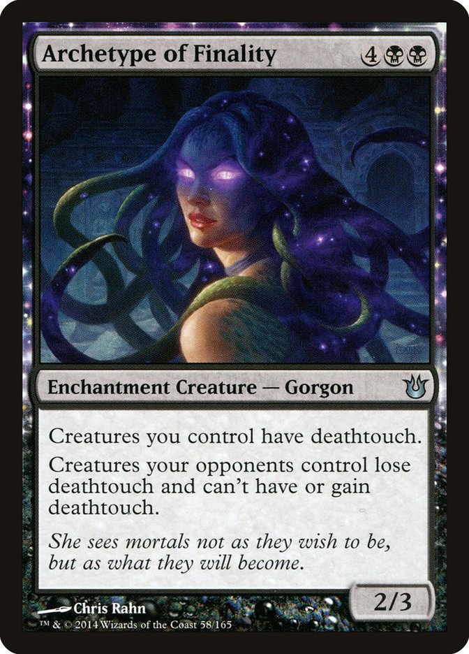 Archetype of Finality – Uncommon Magic: The Gathering card from Born of the Gods (#58)