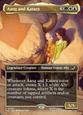 Aang and Katara – Rare Magic: The Gathering card from Avatar: The Last Airbender Eternal (#69)
