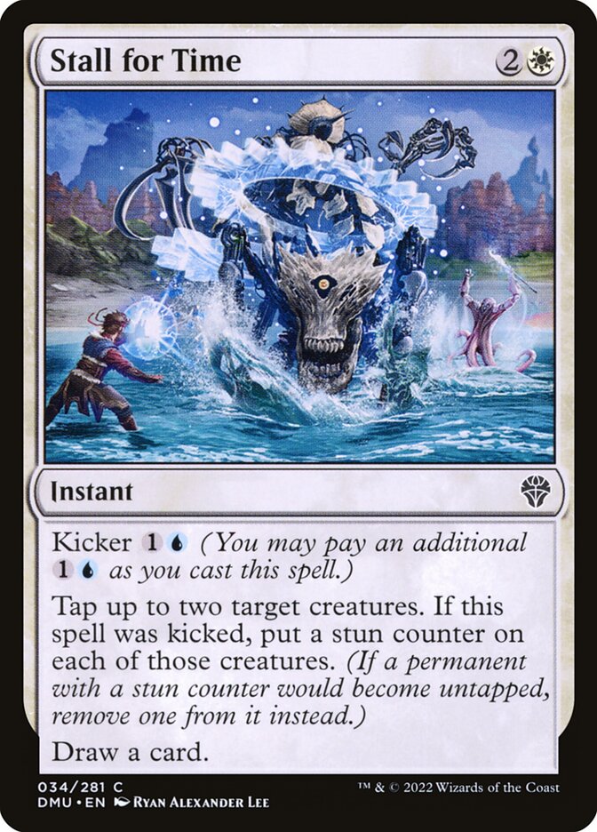 Stall for Time – Common Magic: The Gathering card from Dominaria United (#34)
