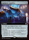 Aetheric Amplifier – Rare Magic: The Gathering card from Aetherdrift Commander (#34)