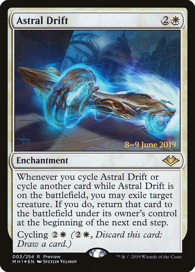 Astral Drift – Rare Magic: The Gathering card from Modern Horizons Promos (#3)