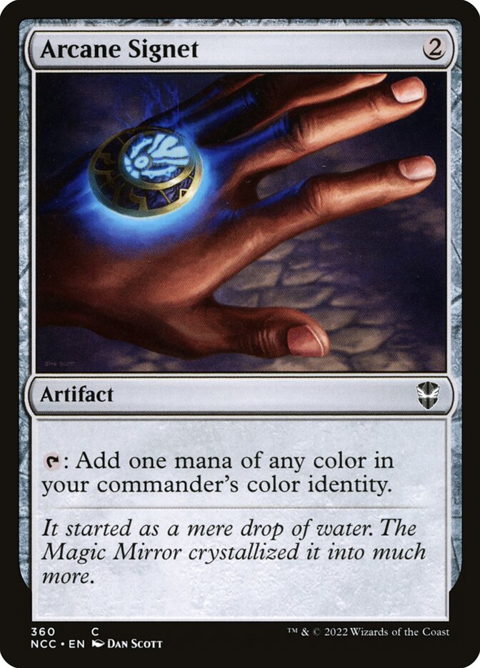 Arcane Signet – Common Magic: The Gathering card from New Capenna Commander (#360)