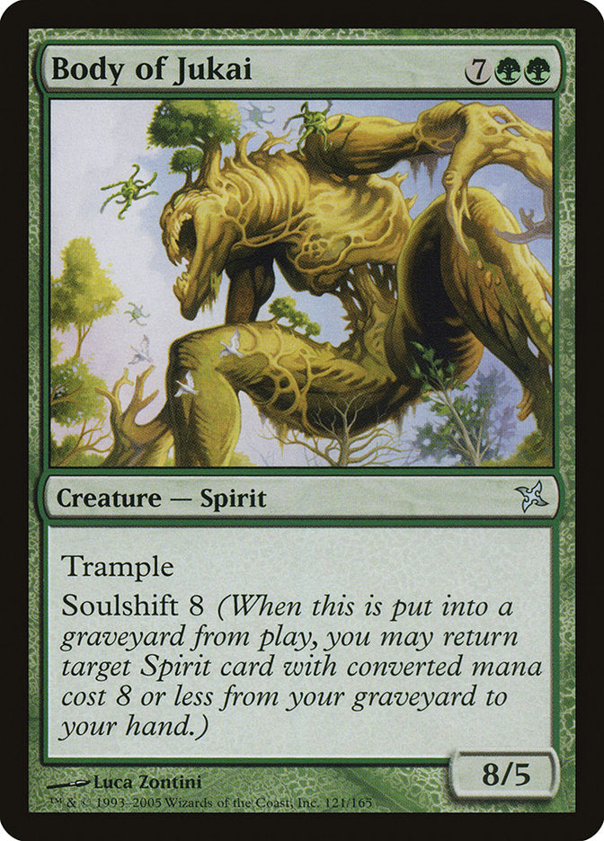 Body of Jukai – Uncommon Magic: The Gathering card from Betrayers of Kamigawa (#121)