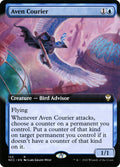 Aven Courier – Rare Magic: The Gathering card from New Capenna Commander (#123)