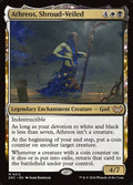 Athreos, Shroud-Veiled – Mythic Magic: The Gathering card from Duskmourn: House of Horror Commander (#212)