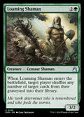 Loaming Shaman – Uncommon Magic: The Gathering card from Ravnica Remastered (#149)