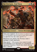 Far Fortune, End Boss – Rare Magic: The Gathering card from Aetherdrift (#203)