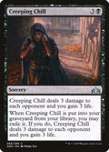 Creeping Chill – Uncommon Magic: The Gathering card from Guilds of Ravnica (#66)
