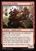 Sprouting Goblin – Uncommon Magic: The Gathering card from Edge of Eternities Commander (#90)
