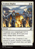 Zealous Display – Common Magic: The Gathering card from Edge of Eternities (#45)