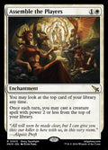 Assemble the Players – Rare Magic: The Gathering card from Murders at Karlov Manor (#3)