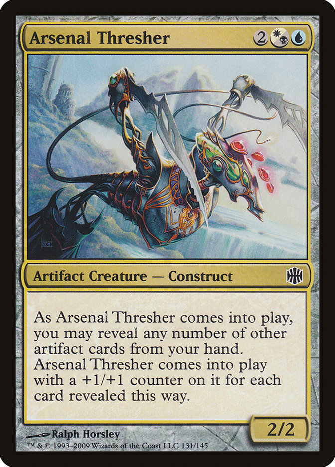 Arsenal Thresher – Common Magic: The Gathering card from Alara Reborn (#131)